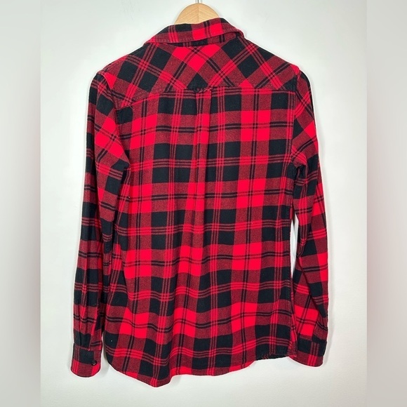 Weatherproof Black and Red Buffalo Plaid Shirt Medium - Picture 4 of 4